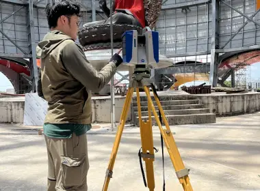 Scan 3D Chất Lượng Cao Bằng Công Nghệ TLS – Độ Chính Xác 5mm Cho Mọi Công Trình