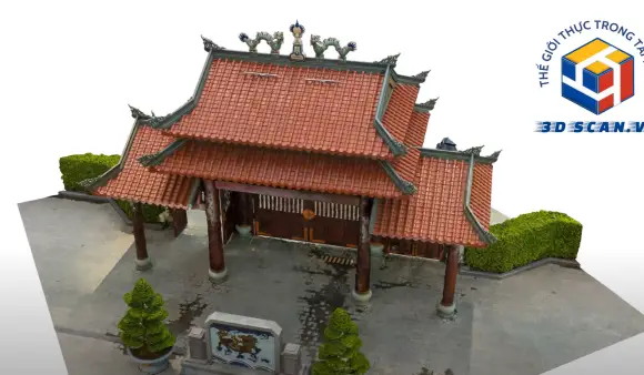 Chi tiết cổng đền An Khánh _ Thủ Đức