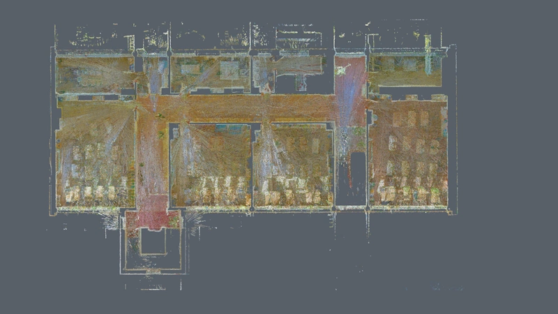 Hiện trạng Point Cloud từ máy quét