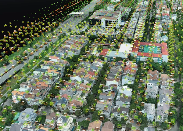 Xử lý ảnh UAV bằng phần mềm chuyên nghiệp