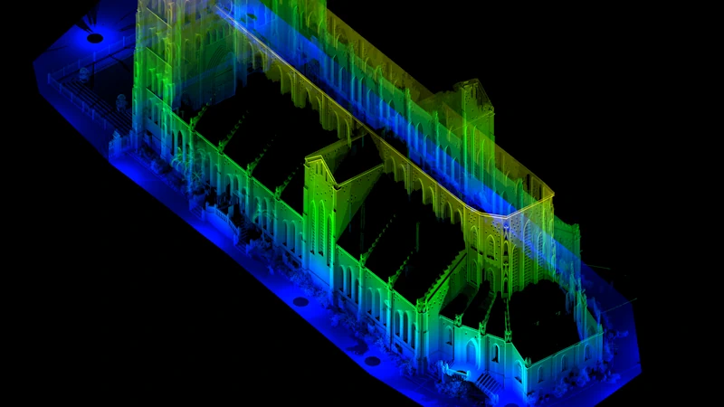 Dữ liệu Pointcloud từ thiết bị quét