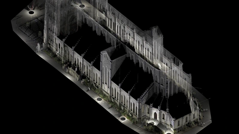Mô hình 3D và vị trí Scan