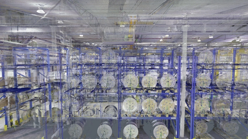 Scan To BIM Hiện trạng Nhà Máy với mức độ chi tiết cao