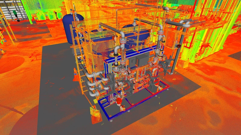 Kiểm tra mô hình BIM với dữ liệu Point Cloud từ Laser Scan 3D