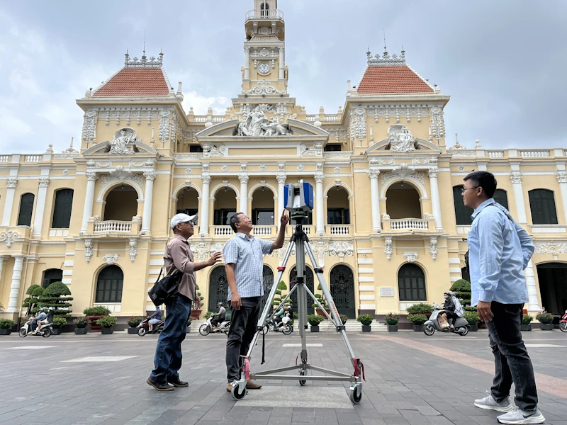 Laser Scan hiện trạng bằng thiết bị Z+F Image 5016