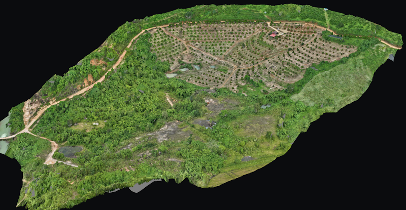 Mô hình 3D UAV cấp khái quát