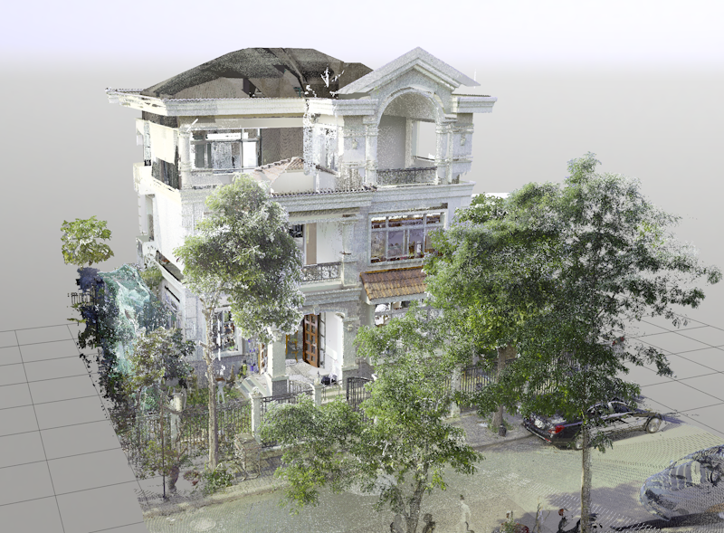 PointCloud Laser Scan 3D